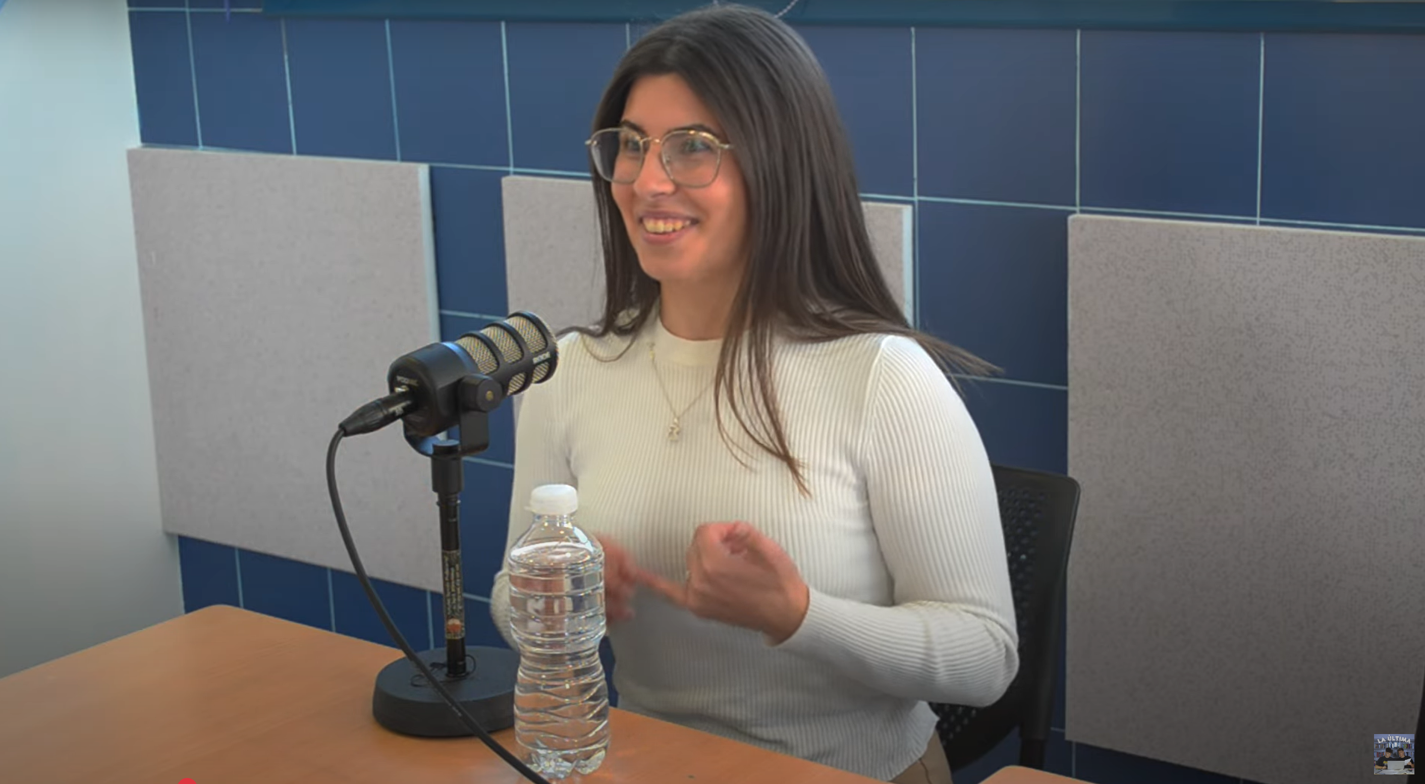 Celia en el Podcast